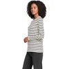 Ivory/Black Breton Stripe