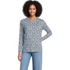 Navy/Clear Blue Ditsy Floral