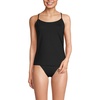image:imageLands End Womens Tugless Quickdry Adjustable Strappy Back Tankini TopBlack