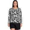 Black Blossom Floral