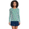 Floral/Vibrant Clover Stripe
