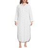 image:imageWomens Eyelet Button Down Maxi Coverup DressWhite
