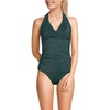 image:imageWomens Texture VNeck Halter Tankini Swimsuit TopDeep Balsam Shine