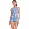 Lake Blue Blossom Floral