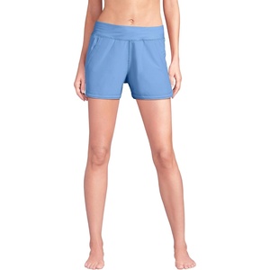 image:imageLands End Womens 3 Inch Board ShortsLake Blue