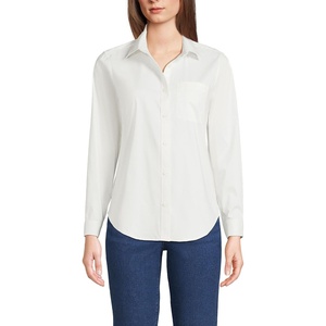 image:imageLands End Womens Cooling Button Front ShirtWhite