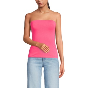 image:imageLands End Womens Slender Tube TopHot Pink