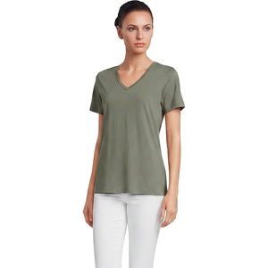 image:imageLands End Womens Supima VNeck TShirtSage