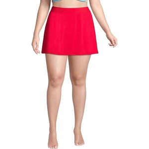 image:imageLands End Womens Swim Skirt Swim BottomsCompass Red