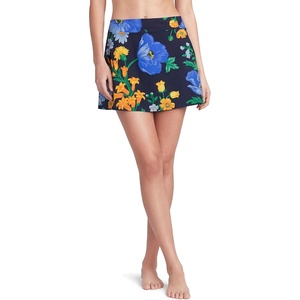 image:imageLands End Womens Swim Skirt Swim BottomsNavyExploded Poppy Floral
