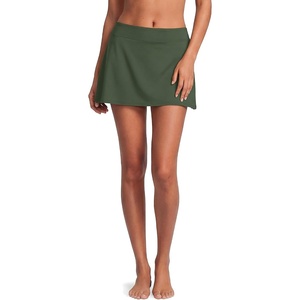 image:imageLands End Womens Swim Skirt Swim BottomsRich Olive Green