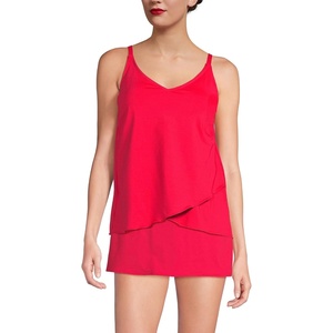 image:imageWomens Tulip Hem Tankini TopStrawberry