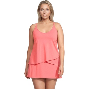 image:imageWomens Tulip Hem Tankini TopWood Lily