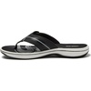image:imageLands End Adeline Casual Summer Flip Flops for Women with Comfortable Arch Support Cushioned Sandals Women Size 611 Black Brown or Navy Blue Thong Womens SlidesBlack