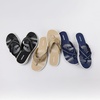 image:imageLands End Adeline Casual Summer Flip Flops for Women with Comfortable Arch Support Cushioned Sandals Women Size 611 Black Brown or Navy Blue Thong Womens SlidesLight Sand