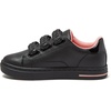 image:imageLands End Boys and Girls Sneakers No Tie Casual Tennis Shoes for Boys and Girls Size 510 Toddler Little and Big Kids 11 to 7 Blue or White with Hook and Loop StrapsBlackPink