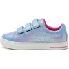 image:imageLands End Boys and Girls Sneakers No Tie Casual Tennis Shoes for Boys and Girls Size 510 Toddler Little and Big Kids 11 to 7 Blue or White with Hook and Loop StrapsIridescent