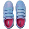 image:imageLands End Boys and Girls Sneakers No Tie Casual Tennis Shoes for Boys and Girls Size 510 Toddler Little and Big Kids 11 to 7 Blue or White with Hook and Loop StrapsIridescent