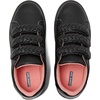 image:imageLands End Boys and Girls Sneakers No Tie Casual Tennis Shoes for Boys and Girls Size 510 Toddler Little and Big Kids 11 to 7 Blue or White with Hook and Loop StrapsBlackPink