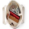 image:imageLands End Open Top Canvas Tote Bag  100 Cotton Canvas Five Pockets Key Strap WaterResistant Base Stands Upright Beach Bag Travel Tote Grocery ToteMulti Poppy FloralNatural