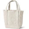 image:imageLands End Open Top Canvas Tote Bag  100 Cotton Canvas Five Pockets Key Strap WaterResistant Base Stands Upright Beach Bag Travel Tote Grocery ToteNatural