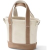 image:imageLands End Open Top Canvas Tote Bag  100 Cotton Canvas Five Pockets Key Strap WaterResistant Base Stands Upright Beach Bag Travel Tote Grocery ToteNaturalRich Camel