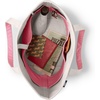 image:imageLands End Open Top Canvas Tote Bag Large Regular Handle NaturalFresh Pink  100 Cotton Canvas Five Pockets Key Strap WaterResistant Base Stands Upright Beach Bag Travel Tote Grocery Tote