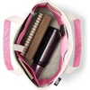 image:imageLands End PreMonogrammed Letter Canvas Tote BagE NaturalFresh Pink