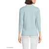 image:imageLands End Womens 34 Sleeve AmericanGrown Supima Cotton Polo ShirtPale SkyWhite