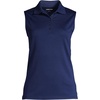 image:imageLands End Womens AmericanGrown Supima Cotton Sleeveless PoloDeep Sea Navy