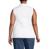image:imageLands End Womens AmericanGrown Supima Cotton Sleeveless PoloWhite