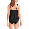 image:imageLands End Womens Blouson Tummy Hiding Tankini Top Swimsuit Adjustable StrapsBlack