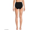 image:imageLands End Womens Chlorine Resistant Pinchless High Waisted Bikini BottomsBlack