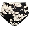 image:imageLands End Womens Chlorine Resistant Pinchless High Waisted Bikini BottomsBlackEgret Lilies