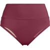 image:imageLands End Womens Chlorine Resistant Pinchless High Waisted Bikini BottomsBurgundy Spritz