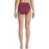 image:imageLands End Womens Chlorine Resistant Pinchless High Waisted Bikini BottomsBurgundy Spritz