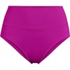image:imageLands End Womens Chlorine Resistant Pinchless High Waisted Bikini BottomsCrimson Rose