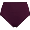 image:imageLands End Womens Chlorine Resistant Pinchless High Waisted Bikini BottomsDark Wine