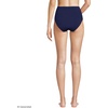 image:imageLands End Womens Chlorine Resistant Pinchless High Waisted Bikini BottomsDeep Sea Navy