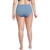 image:imageLands End Womens Chlorine Resistant Pinchless High Waisted Bikini BottomsDusk Sky