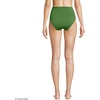 image:imageLands End Womens Chlorine Resistant Pinchless High Waisted Bikini BottomsFusion Green
