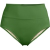 image:imageLands End Womens Chlorine Resistant Pinchless High Waisted Bikini BottomsFusion Green