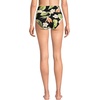 image:imageLands End Womens Chlorine Resistant Pinchless High Waisted Bikini BottomsHibiscus FloralBlack