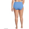 image:imageLands End Womens Chlorine Resistant Pinchless High Waisted Bikini BottomsLake Blue