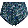 image:imageLands End Womens Chlorine Resistant Pinchless High Waisted Bikini BottomsNavy Multi Ditsy Floral