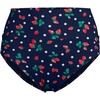 image:imageLands End Womens Chlorine Resistant Pinchless High Waisted Bikini BottomsNavyBerry Dot