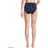 image:imageLands End Womens Chlorine Resistant Pinchless High Waisted Bikini BottomsNavyBerry Dot