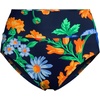image:imageLands End Womens Chlorine Resistant Pinchless High Waisted Bikini BottomsNavyExploded Poppy Floral