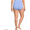 image:imageLands End Womens Chlorine Resistant Pinchless High Waisted Bikini BottomsSoft Cloud Blue