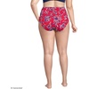 image:imageLands End Womens Chlorine Resistant Pinchless High Waisted Bikini BottomsStrawberry Vintage Floral